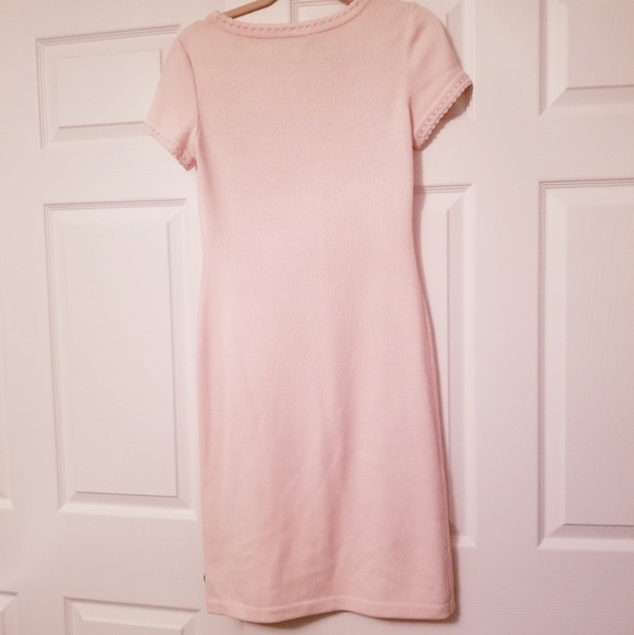 St John's Pink Knit Dress - Picture 2 of 3